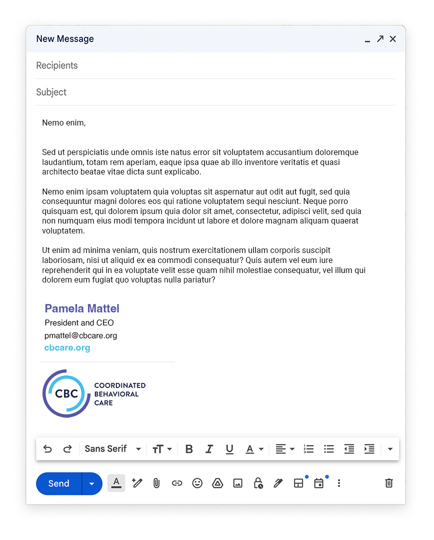 CBC Email Signature