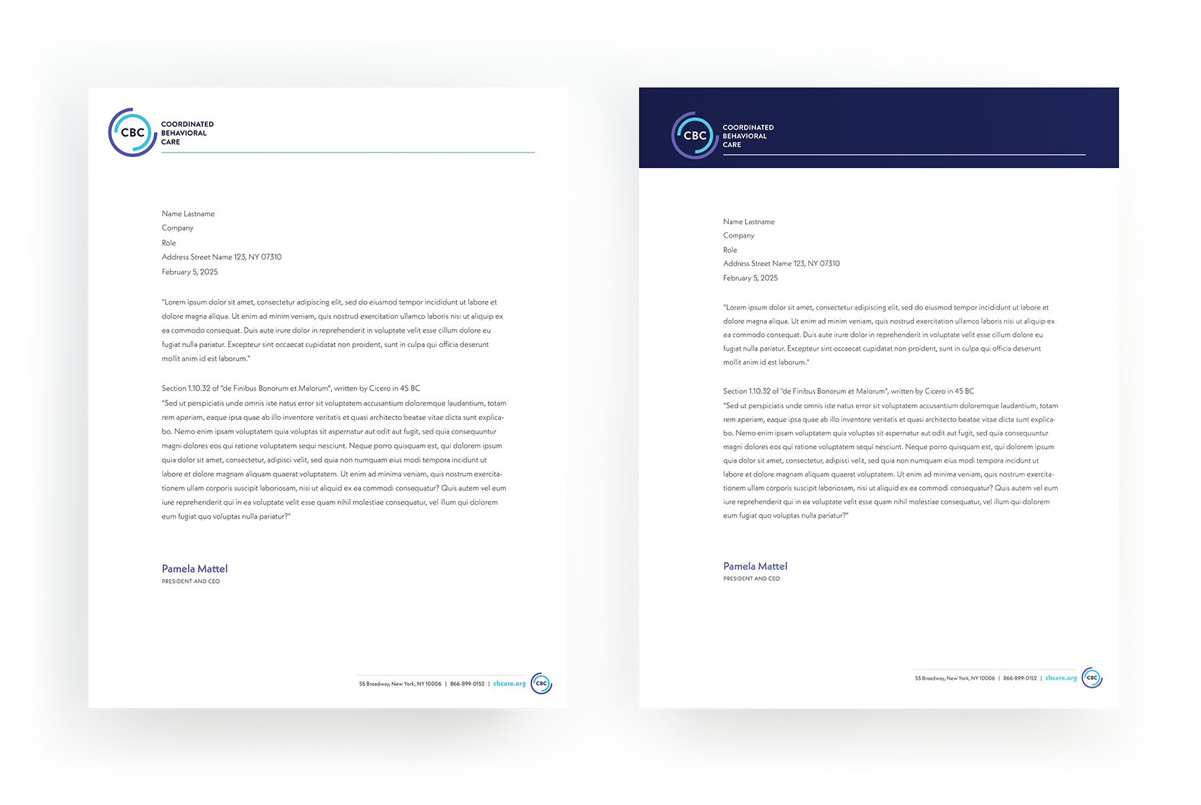 CBC Letterhead